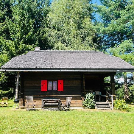 Cozy Log Cabin Near Faaker See Ledenitzen Eksteriør billede