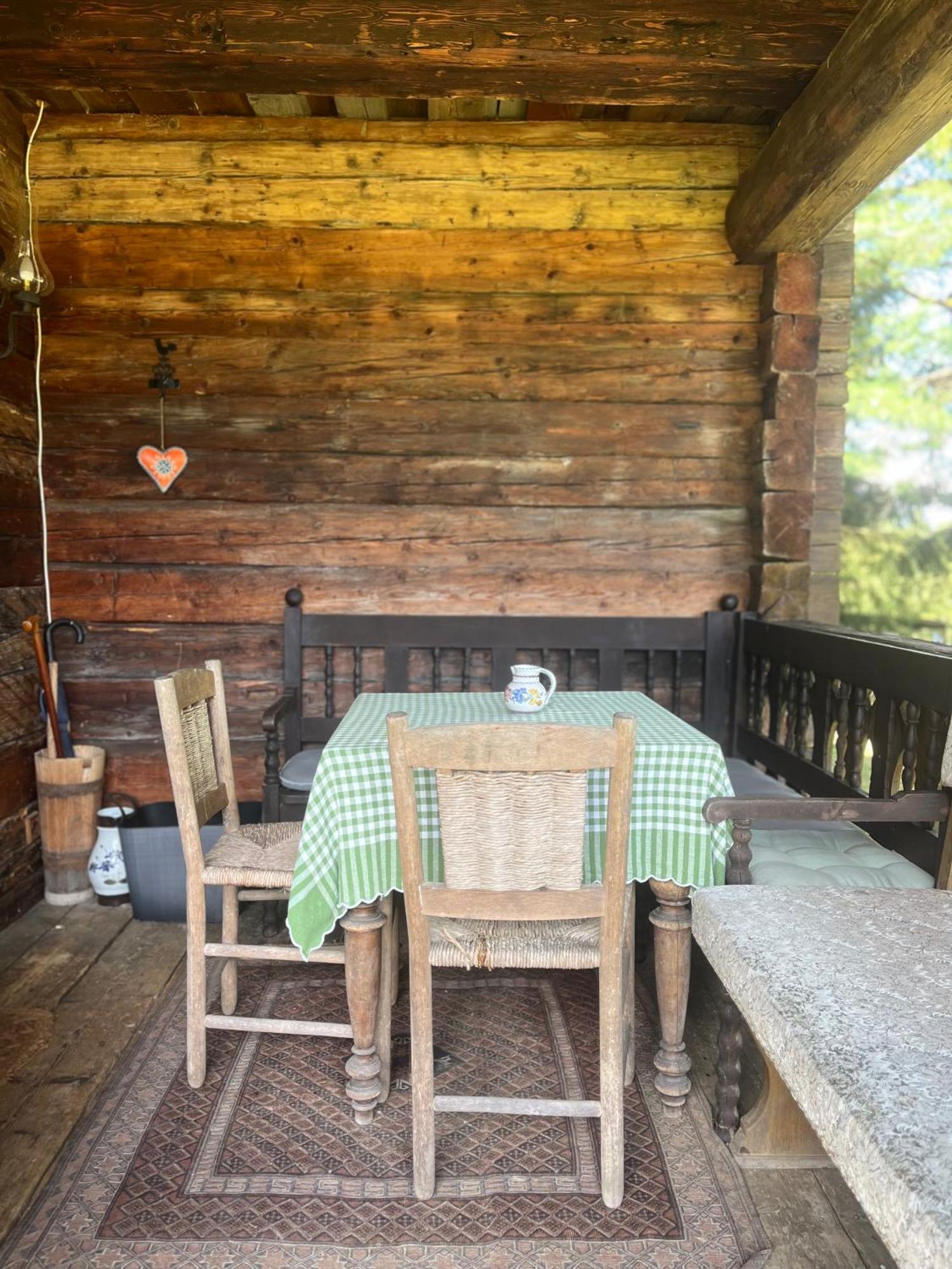 Cozy Log Cabin Near Faaker See Ledenitzen Eksteriør billede